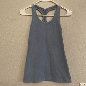 LuluLemon Faded‎ Blue Tank